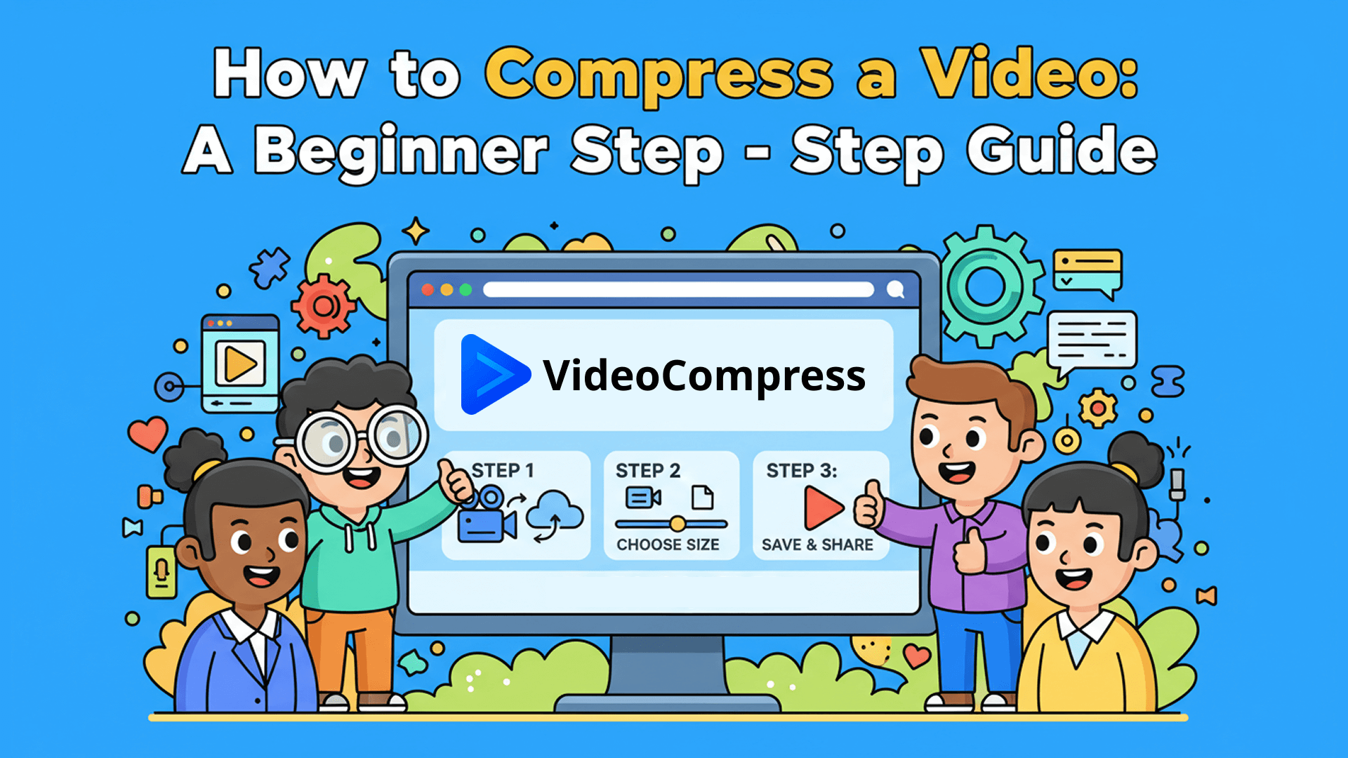 How to Compress a Video: A Beginner Step-by-Step Guide | VideoCompress